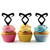 TA1272 Angelic Power Symbol Acrilico Cupcake Topper Torte e Muffin per Matrimonio Compleanno Festa Decorazione 10 pezzi