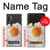 S2695 Fried Egg Case Cover Custodia per Samsung Galaxy Note 10 Plus