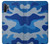 S2958 Army Blue Camo Camouflage Case Cover Custodia per Samsung Galaxy Note 10 Plus