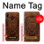 S2529 Leo Zodiac Tattoo Brown Graphic Print Case Cover Custodia per Huawei P Smart Z, Y9 Prime 2019