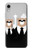 S3557 Bear in Black Suit Case Cover Custodia per iPhone XR