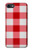 S3535 Red Gingham Case Cover Custodia per iPhone 7, iPhone 8