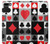 S3463 Poker Card Suit Case Cover Custodia per iPhone 7 Plus, iPhone 8 Plus