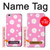 S3500 Pink Floral Pattern Case Cover Custodia per iPhone 6 6S