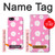 S3500 Pink Floral Pattern Case Cover Custodia per iPhone 5C