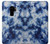 S3439 Fabric Indigo Tie Dye Case Cover Custodia per Samsung Galaxy S9 Plus