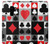 S3463 Poker Card Suit Case Cover Custodia per Samsung Galaxy S9 Plus