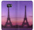 S3447 Eiffel Paris Sunset Case Cover Custodia per Samsung Galaxy S7 Edge