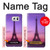S3447 Eiffel Paris Sunset Case Cover Custodia per Samsung Galaxy S7 Edge