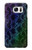 S3366 Rainbow Python Skin Graphic Print Case Cover Custodia per Samsung Galaxy S7