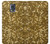 S3388 Gold Glitter Graphic Print Case Cover Custodia per Samsung Galaxy S5