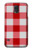 S3535 Red Gingham Case Cover Custodia per Samsung Galaxy S5