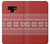 S3384 Winter Seamless Knitting Pattern Case Cover Custodia per Note 9 Samsung Galaxy Note9