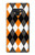 S3421 Black Orange White Argyle Plaid Case Cover Custodia per Note 9 Samsung Galaxy Note9