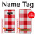 S3535 Red Gingham Case Cover Custodia per Note 9 Samsung Galaxy Note9