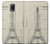 S3474 Eiffel Architectural Drawing Case Cover Custodia per Samsung Galaxy Note 4