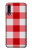 S3535 Red Gingham Case Cover Custodia per Samsung Galaxy A50