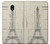 S3474 Eiffel Architectural Drawing Case Cover Custodia per Samsung Galaxy J7 (2018), J7 Aero, J7 Top, J7 Aura, J7 Crown, J7 Refine, J7 Eon, J7 V 2nd Gen, J7 Star