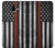 S3472 Firefighter Thin Red Line Flag Case Cover Custodia per Samsung Galaxy J6+ (2018), J6 Plus (2018)