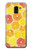 S3408 Lemon Case Cover Custodia per Samsung Galaxy J6 (2018)