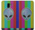 S3437 Alien No Signal Case Cover Custodia per Samsung Galaxy J6 (2018)