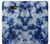 S3439 Fabric Indigo Tie Dye Case Cover Custodia per Samsung Galaxy J4+ (2018), J4 Plus (2018)