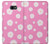 S3500 Pink Floral Pattern Case Cover Custodia per Samsung Galaxy J4+ (2018), J4 Plus (2018)