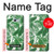 S3457 Paper Palm Monstera Case Cover Custodia per Samsung Galaxy A5 (2017)