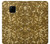 S3388 Gold Glitter Graphic Print Case Cover Custodia per Huawei Mate 20 Pro