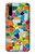 S3391 Abstract Art Mosaic Tiles Graphic Case Cover Custodia per Huawei P30