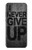 S3367 Never Give Up Case Cover Custodia per Huawei P20