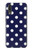 S3533 Blue Polka Dot Case Cover Custodia per Huawei P20