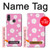 S3500 Pink Floral Pattern Case Cover Custodia per Huawei P20 Lite