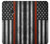 S3472 Firefighter Thin Red Line Flag Case Cover Custodia per Huawei P8 Lite (2017)