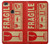 S3552 Vintage Fragile Label Art Case Cover Custodia per Huawei P8 Lite (2017)