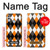 S3421 Black Orange White Argyle Plaid Case Cover Custodia per Huawei Honor 10 Lite, Huawei P Smart 2019