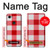 S3535 Red Gingham Case Cover Custodia per Google Pixel 3a