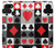 S3463 Poker Card Suit Case Cover Custodia per Google Pixel 3