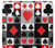 S3463 Poker Card Suit Case Cover Custodia per Google Pixel 3 XL