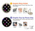 S3532 Colorful Polka Dot Case Cover Custodia per Google Pixel 3 XL