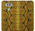 S3365 Yellow Python Skin Graphic Print Case Cover Custodia per LG V20