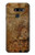 S3456 Vintage Paper Clock Steampunk Case Cover Custodia per LG G8 ThinQ
