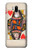 S3429 Queen Hearts Card Case Cover Custodia per LG G7 ThinQ