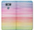 S3507 Colorful Rainbow Pastel Case Cover Custodia per LG G6