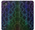 S3366 Rainbow Python Skin Graphic Print Case Cover Custodia per LG Q6