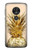 S3490 Gold Pineapple Case Cover Custodia per Motorola Moto G7 Play