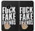 S3598 Middle Finger Fuck Fake Friend Case Cover Custodia per Motorola Moto G6