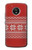 S3384 Winter Seamless Knitting Pattern Case Cover Custodia per Motorola Moto G5
