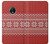 S3384 Winter Seamless Knitting Pattern Case Cover Custodia per Motorola Moto G5