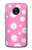 S3500 Pink Floral Pattern Case Cover Custodia per Motorola Moto G5